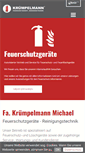 Mobile Screenshot of kruempelmann.de